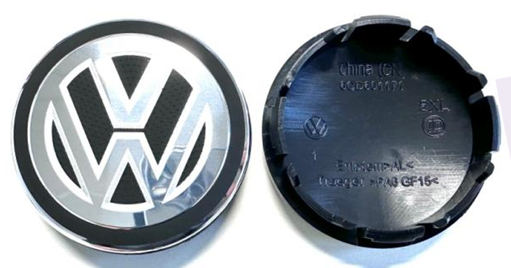 Volkswagen Wheel Center Caps Set of 4 – 56mm 60mm 62mm 65mm 70mm 75mm Replacement Hub Caps for VW Golf, Passat, Jetta, Tiguan, Polo & More