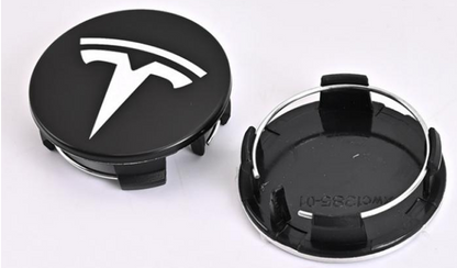 Tesla Wheel Center Caps Set of 4 – 56mm OEM Style Replacement Hub Caps for Tesla Model 3, Model Y, Model S & Model X