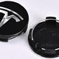 Tesla Wheel Center Caps Set of 4 – 56mm OEM Style Replacement Hub Caps for Tesla Model 3, Model Y, Model S & Model X
