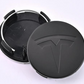 Tesla Wheel Center Caps Set of 4 – 56mm OEM Style Replacement Hub Caps for Tesla Model 3, Model Y, Model S & Model X