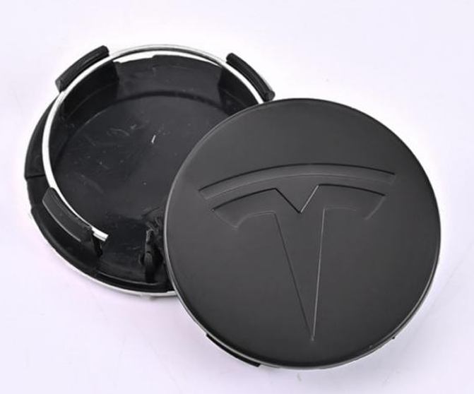 Tesla Wheel Center Caps Set of 4 – 56mm OEM Style Replacement Hub Caps for Tesla Model 3, Model Y, Model S & Model X