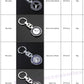 Mercedes-Benz Metal Keychain – Hollow Wheat Design | Brabus, Apple Tree, Black Silver, Blue Silver, Hollow Black & Blue | 90×35mm | 30g
