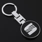 SEAT Metal Keychain – Premium Car Key Ring Key Holder for Ibiza, Leon, Ateca, Arona & Tarraco | Black & Red | 89×34mm