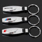 Teardrop Zinc Alloy Car Keychain – Premium Metal Key Ring for AMG, ///M & S Line – Luxury Automotive Key Holder