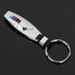Teardrop Zinc Alloy Car Keychain – Premium Metal Key Ring for AMG, ///M & S Line – Luxury Automotive Key Holder