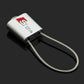 AMG / ///M / S Line Wire Rope Keychain – Premium Stainless Steel Car Keyring for Mercedes-Benz AMG, BMW M & Audi S Line | 80mm
