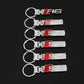 Audi Zinc Alloy Keychain – Premium Metal Car Key Ring for Audi RS, S Line, S3, S4, S5 & S6 – Heavy Duty Luxury Key Holder