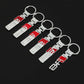 Audi Zinc Alloy Keychain – Premium Metal Car Key Ring for Audi RS, S Line, S3, S4, S5 & S6 – Heavy Duty Luxury Key Holder