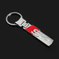 Audi Zinc Alloy Keychain – Premium Metal Car Key Ring for Audi RS, S Line, S3, S4, S5 & S6 – Heavy Duty Luxury Key Holder