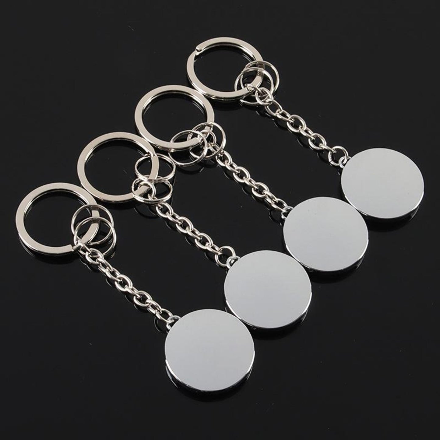 Honda Rhinestone Keychain – Premium Crystal Car Key Ring for Honda – Black, Red, White & Blue Luxury Key Holder