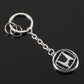 Honda Rhinestone Keychain – Premium Crystal Car Key Ring for Honda – Black, Red, White & Blue Luxury Key Holder