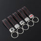 Luxury Metal Car Keychain – Audi & Mercedes-Benz Key Ring – Premium Key Holder in Black & Silver
