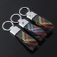 Vest Hook Silver Keychain for Mercedes AMG, BMW ///M & Audi S Line – Premium Metal Car Keyring with Quick Clip | 115mm