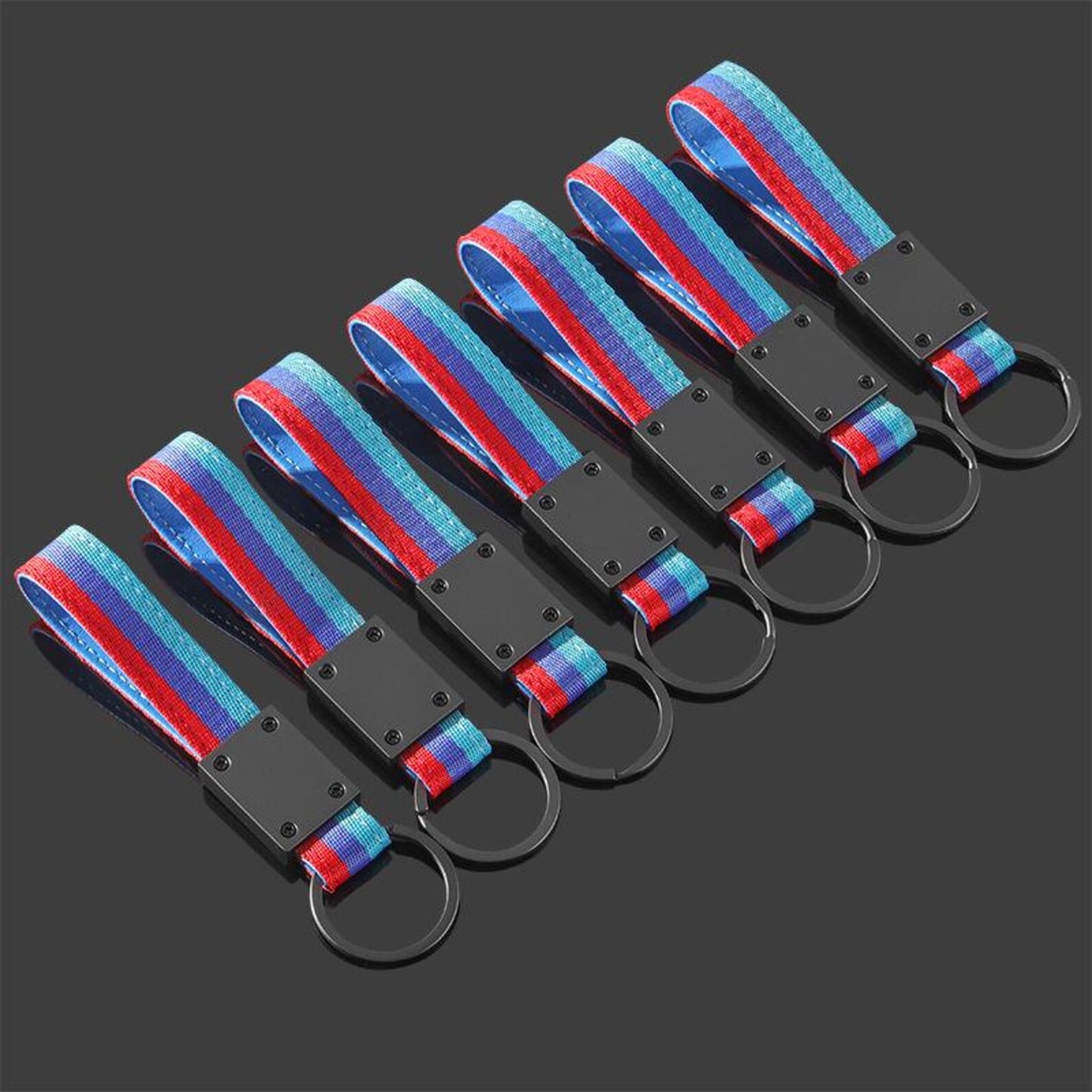BMW X Series Black Logo Keychain – Premium Metal Car Key Ring for X1 X2 X3 X4 X5 X6 X7 – Luxury Key Holder