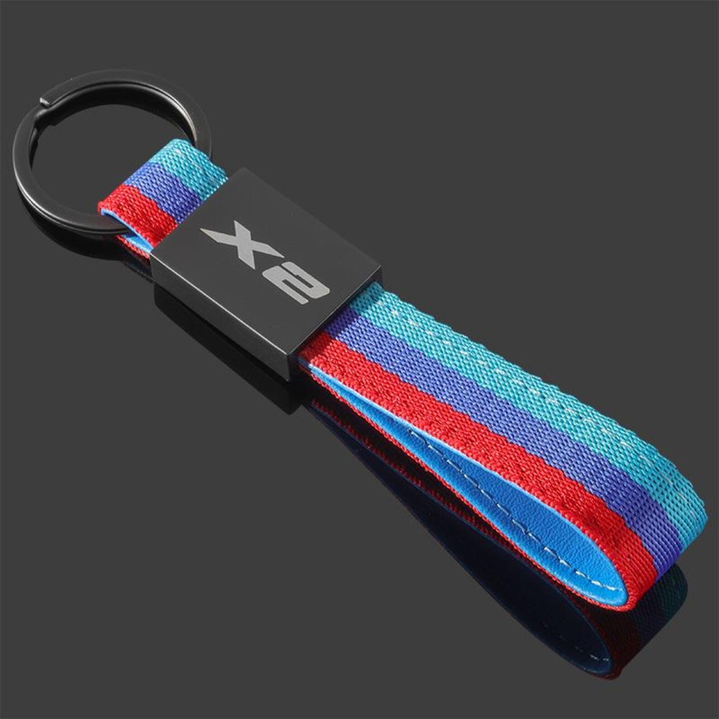 BMW X Series Black Logo Keychain – Premium Metal Car Key Ring for X1 X2 X3 X4 X5 X6 X7 – Luxury Key Holder