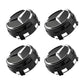 Mercedes-Benz Wheel Center Caps Pack of 4 – 60mm, 75mm, 144mm, 146mm, 154mm & 163mm OEM Style Replacement Hub Caps for Mercedes Wheels