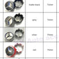 Mercedes-Benz Wheel Center Caps Pack of 4 – 60mm, 75mm, 144mm, 146mm, 154mm & 163mm OEM Style Replacement Hub Caps for Mercedes Wheels