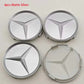 Mercedes-Benz Wheel Center Caps Pack of 4 – 60mm, 75mm, 144mm, 146mm, 154mm & 163mm OEM Style Replacement Hub Caps for Mercedes Wheels