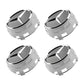 Mercedes-Benz Wheel Center Caps Pack of 4 – 60mm, 75mm, 144mm, 146mm, 154mm & 163mm OEM Style Replacement Hub Caps for Mercedes Wheels