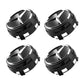 Mercedes-Benz Wheel Center Caps Pack of 4 – 60mm, 75mm, 144mm, 146mm, 154mm & 163mm OEM Style Replacement Hub Caps for Mercedes Wheels